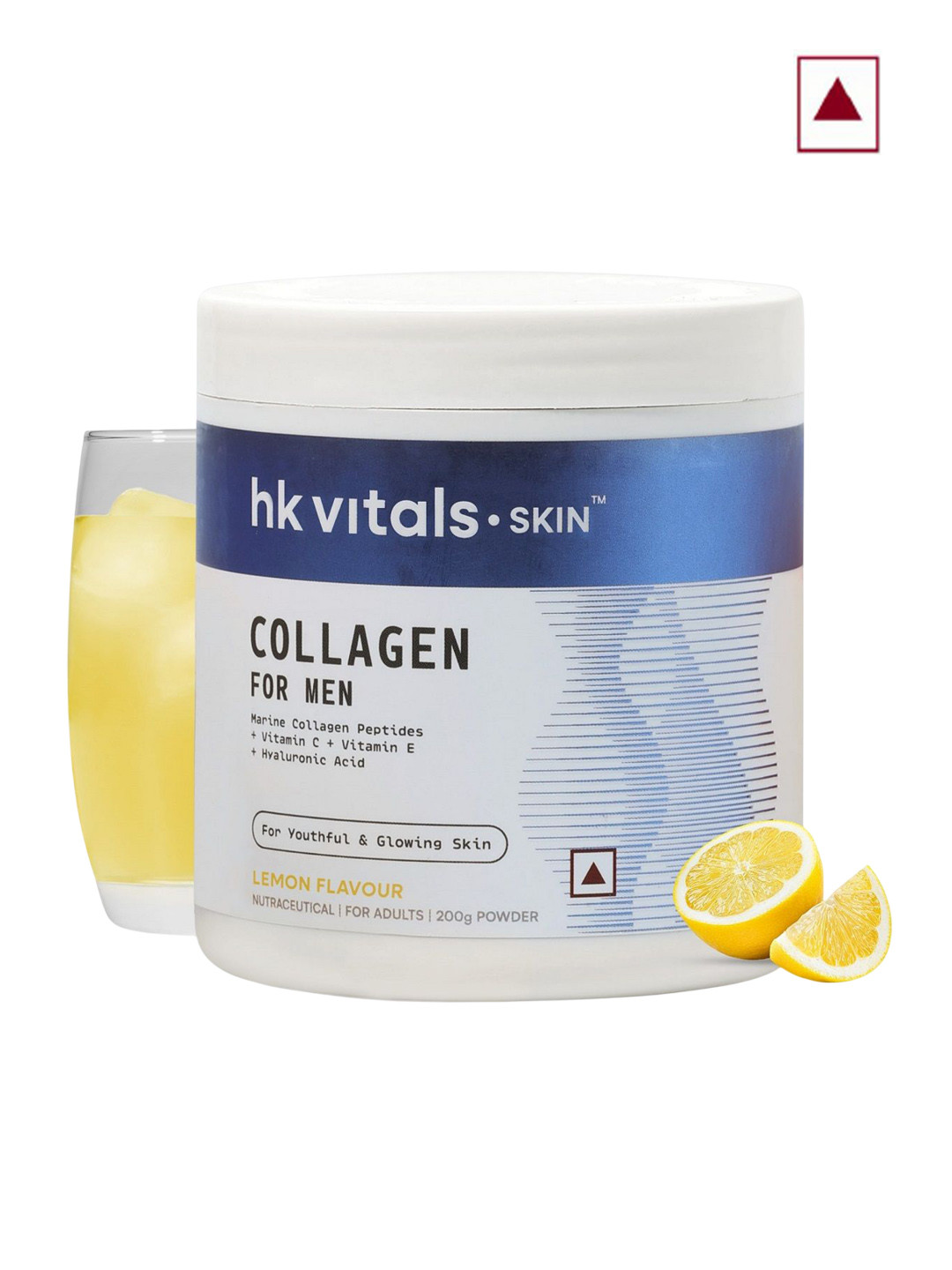 HK VITALS Marine Collagen Skin Supplement -200 g- Lemon