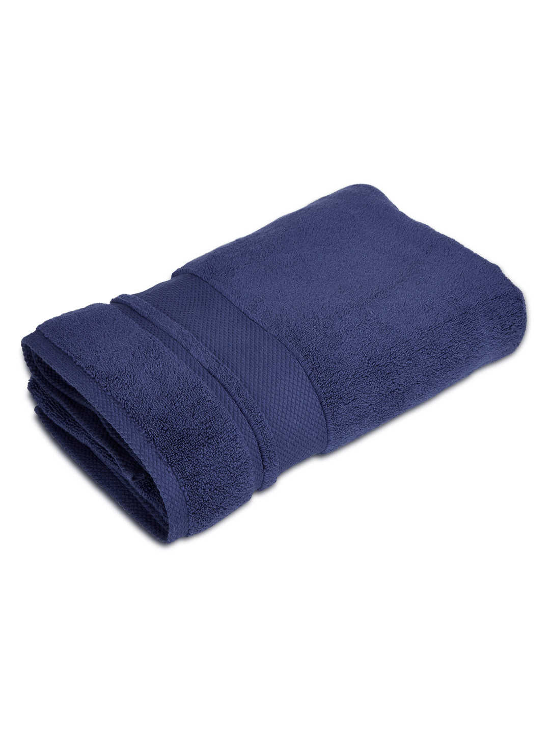 Boutique Living India Navy Blue 1 Cotton 600 GSM Bath Towel