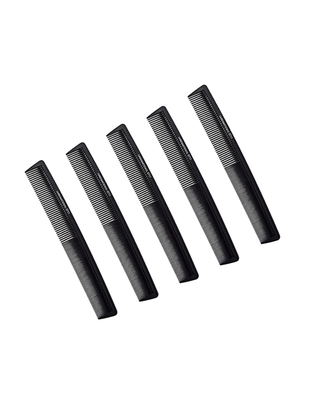 Stylewell Set Of 5 Barber Comb With Fine Tooth - 0711