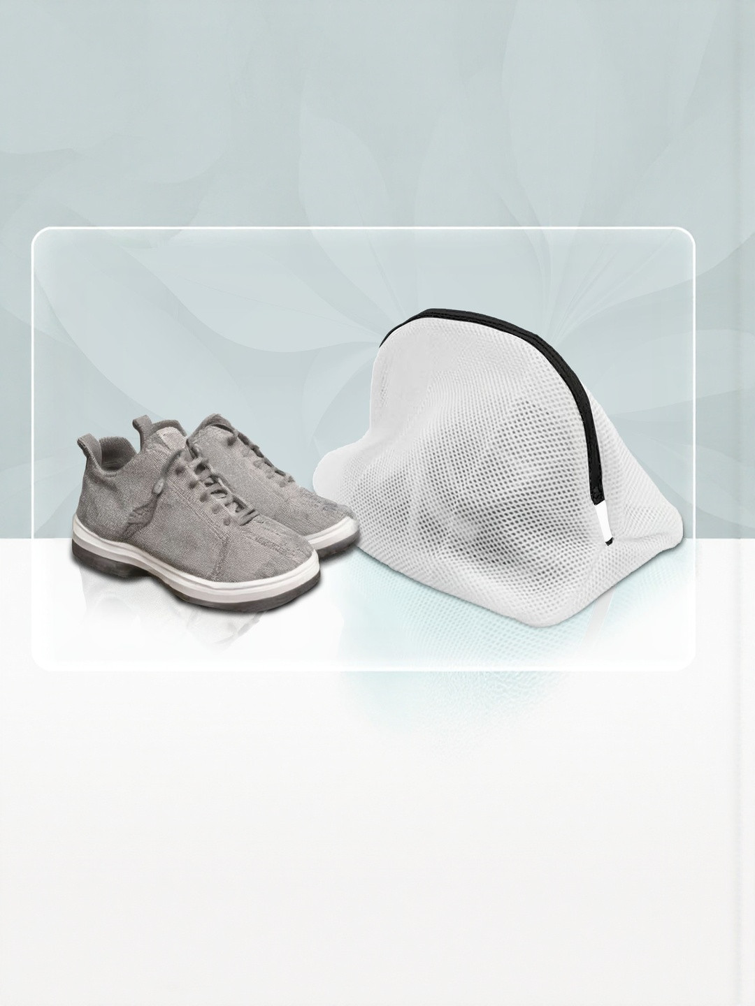 Stylista Unisex White Wash Laundry Bag With Zipper