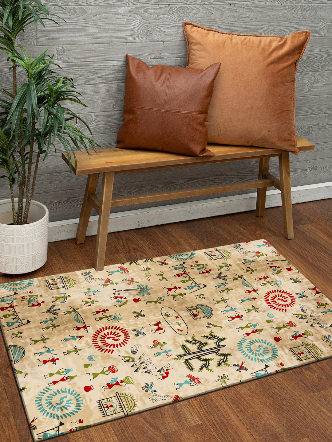 Kaleen India Red Polyester Carpets