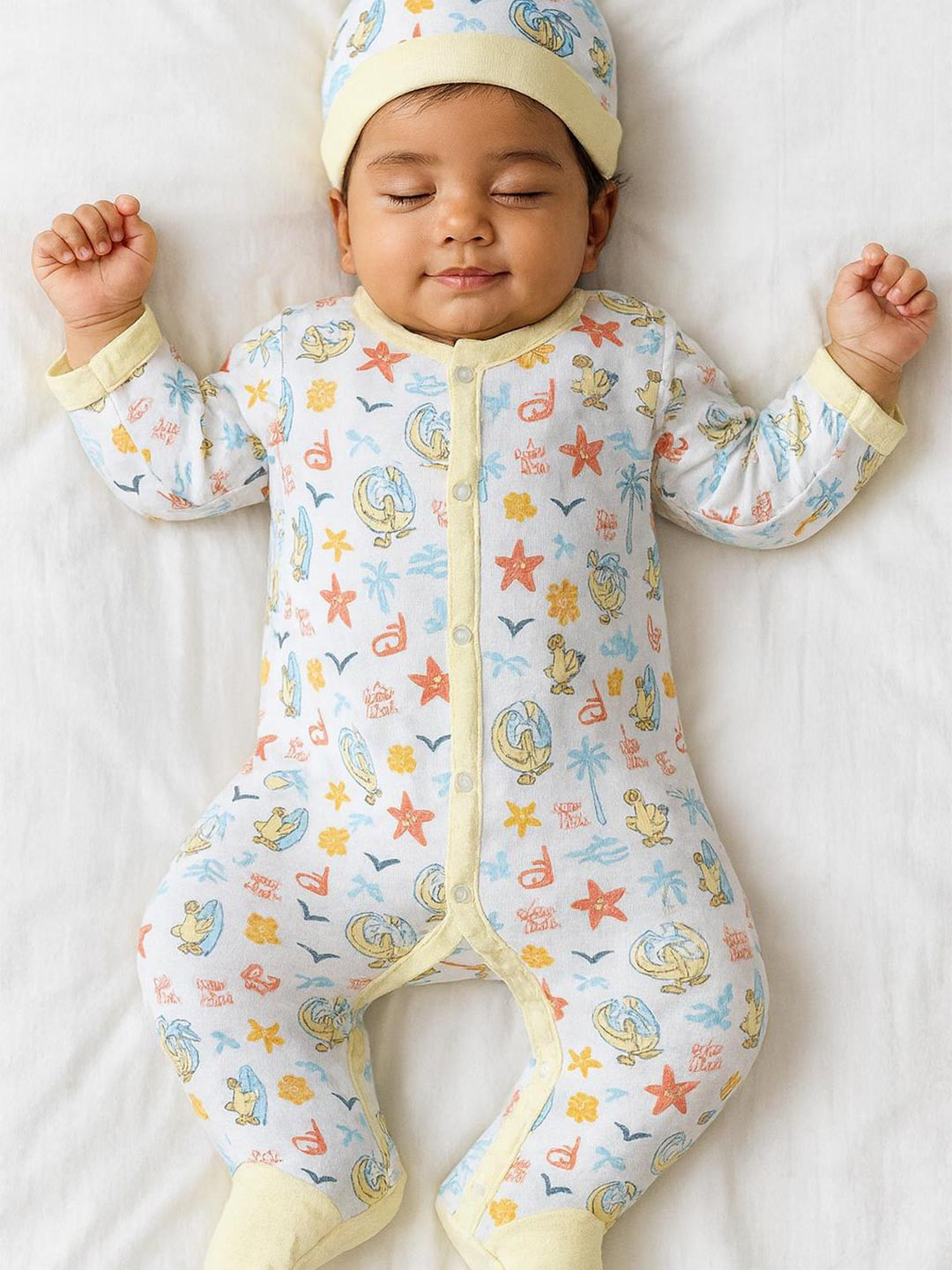 MeeMee Infant Kids Pack of 5 Cotton Baby Apparel Gift Set