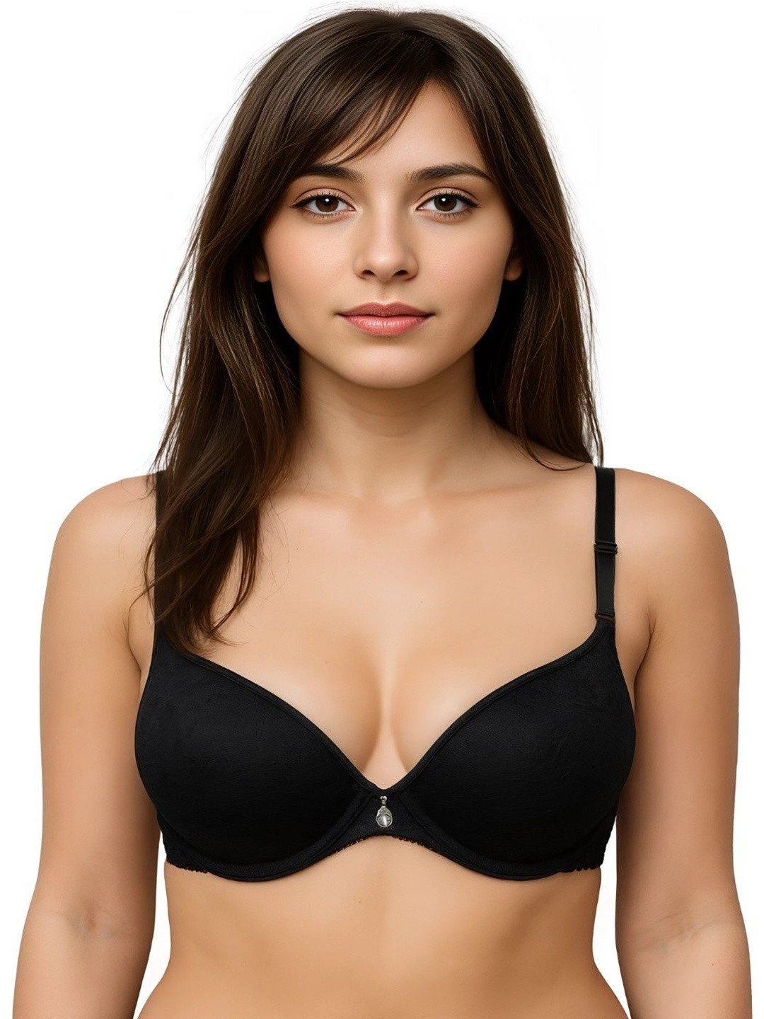 Blush Lado  Nylon Underwired Lightly Padded Everyday Bra