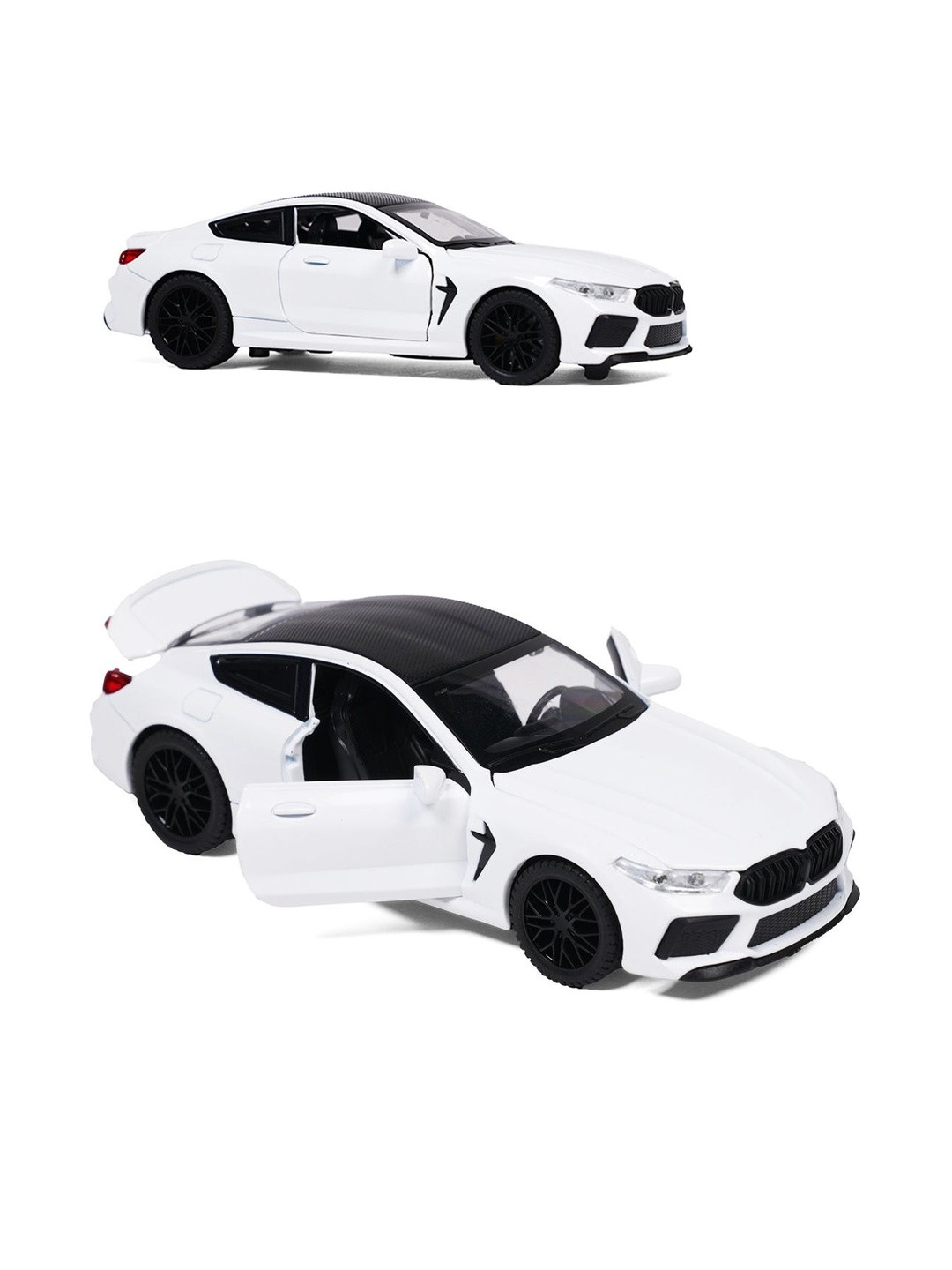 WEMBLEY Pull Back M8 Die-Cast Model Car White