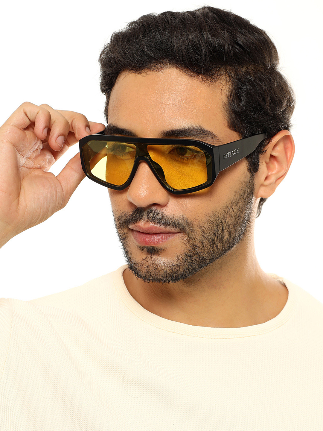 Eyejack by Voyage Unisex Wayfarer Sunglasses with UV Protected Lens ID2329CL861