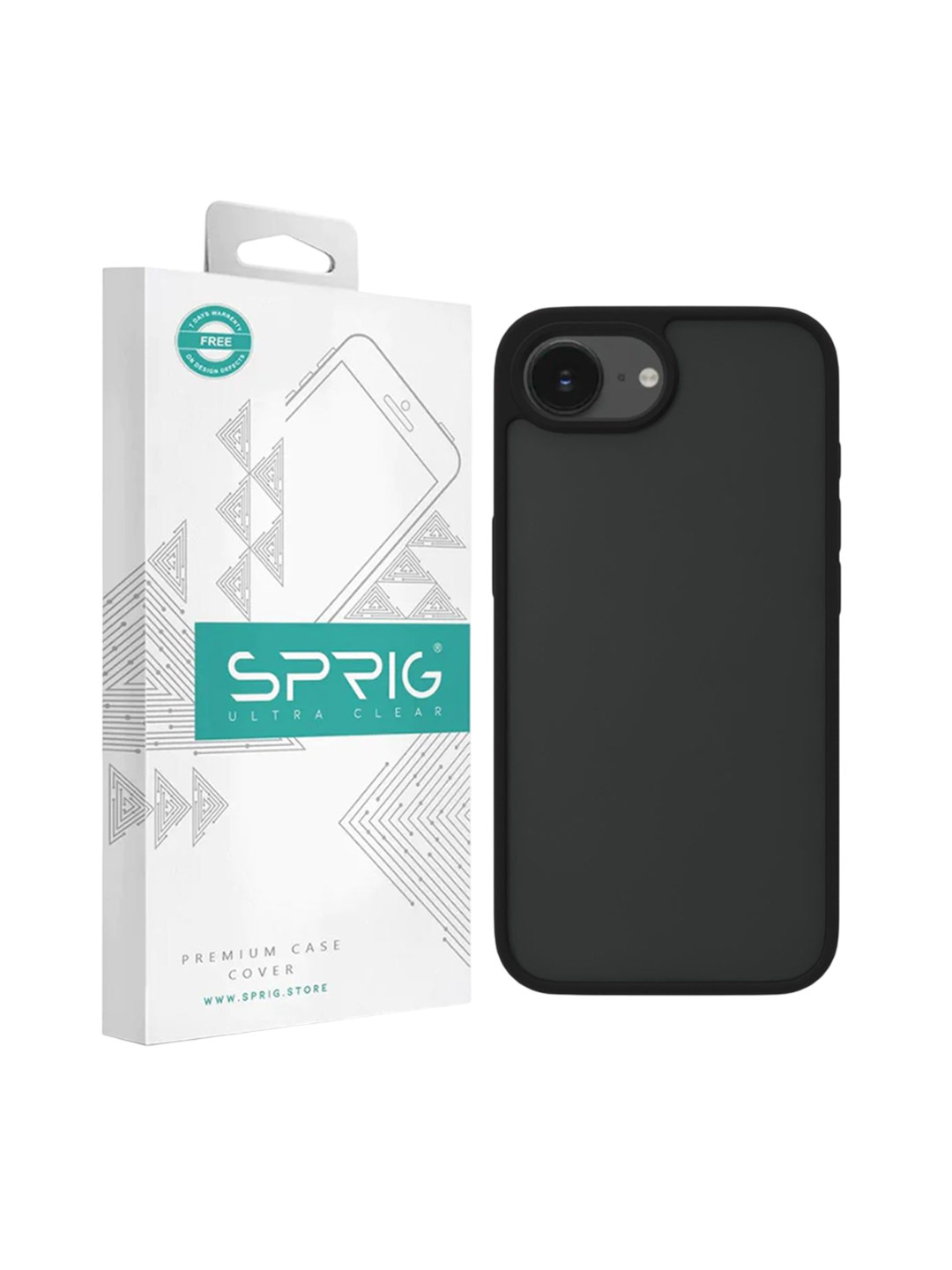 SPRIG iPhone 16e Impact Resistant Back Case Mobile Accessories