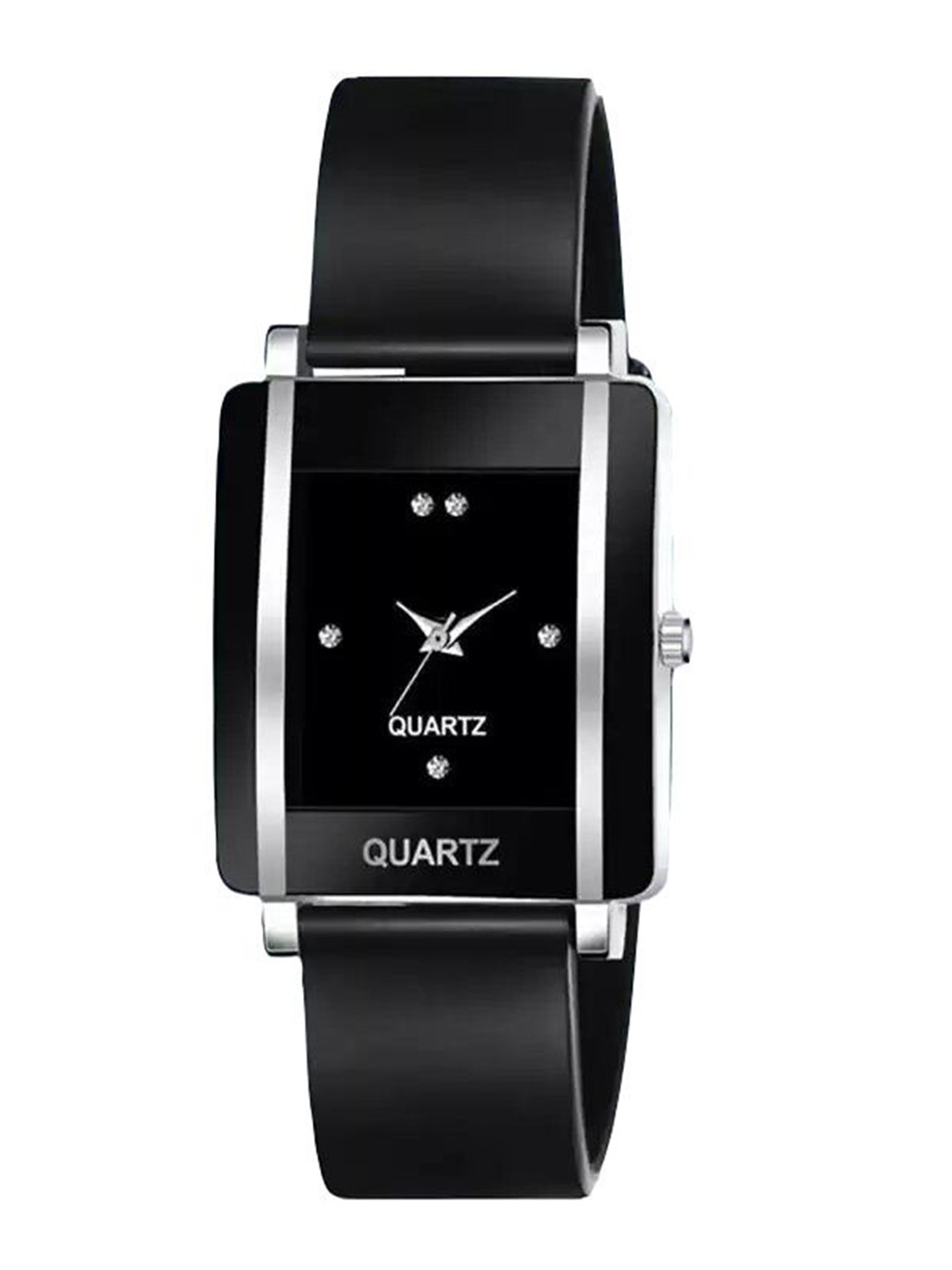 FROZIL Women Black Dial & Straps Analogue Synthetic Belt Watch