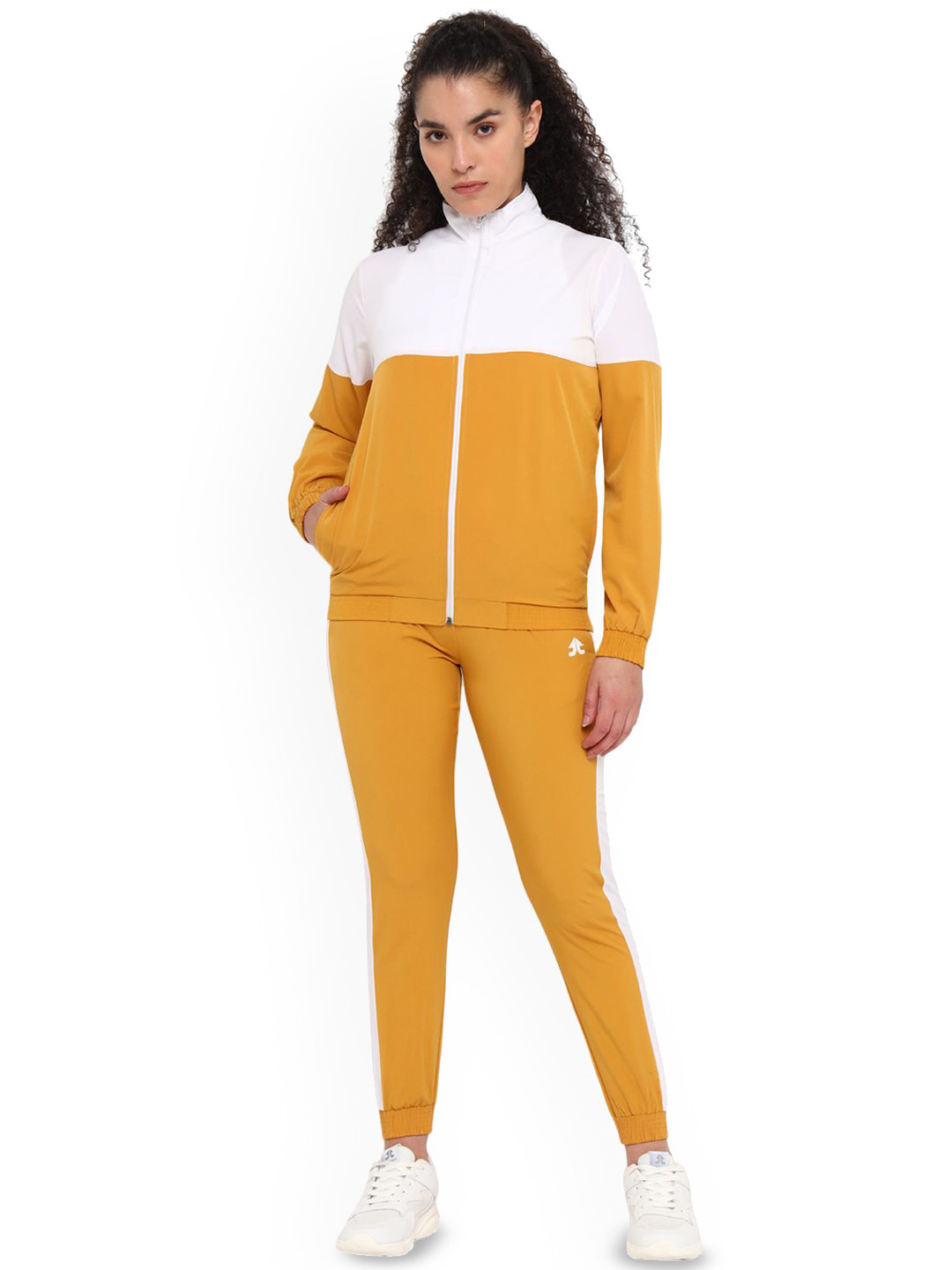 OFF LIMITS Colourblacked Mock Collar Neck Track Suit