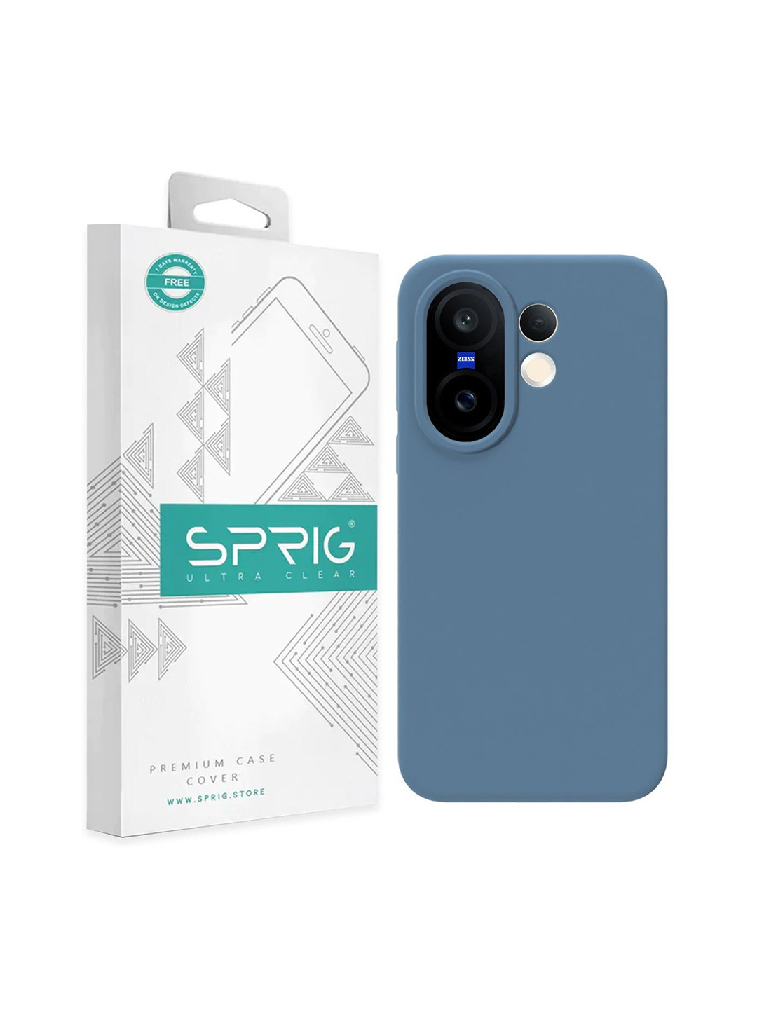 SPRIG Vivo X200 FE Silicone Back Cover
