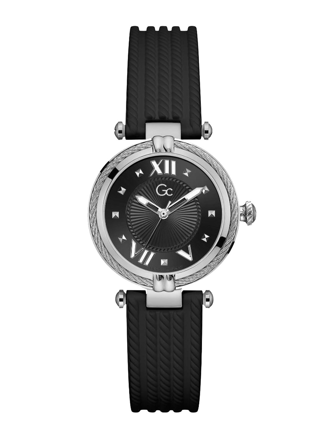 GC Women Brass Round Dial Analogue Watch Z24007L2MF