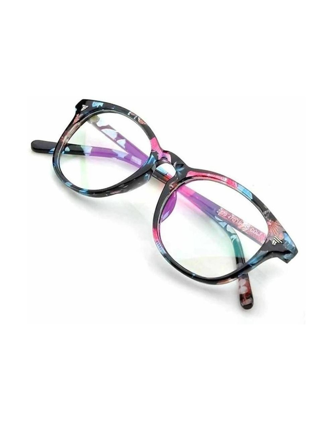 Arzonai Unisex Clear Lens & Pink Sunglasses with