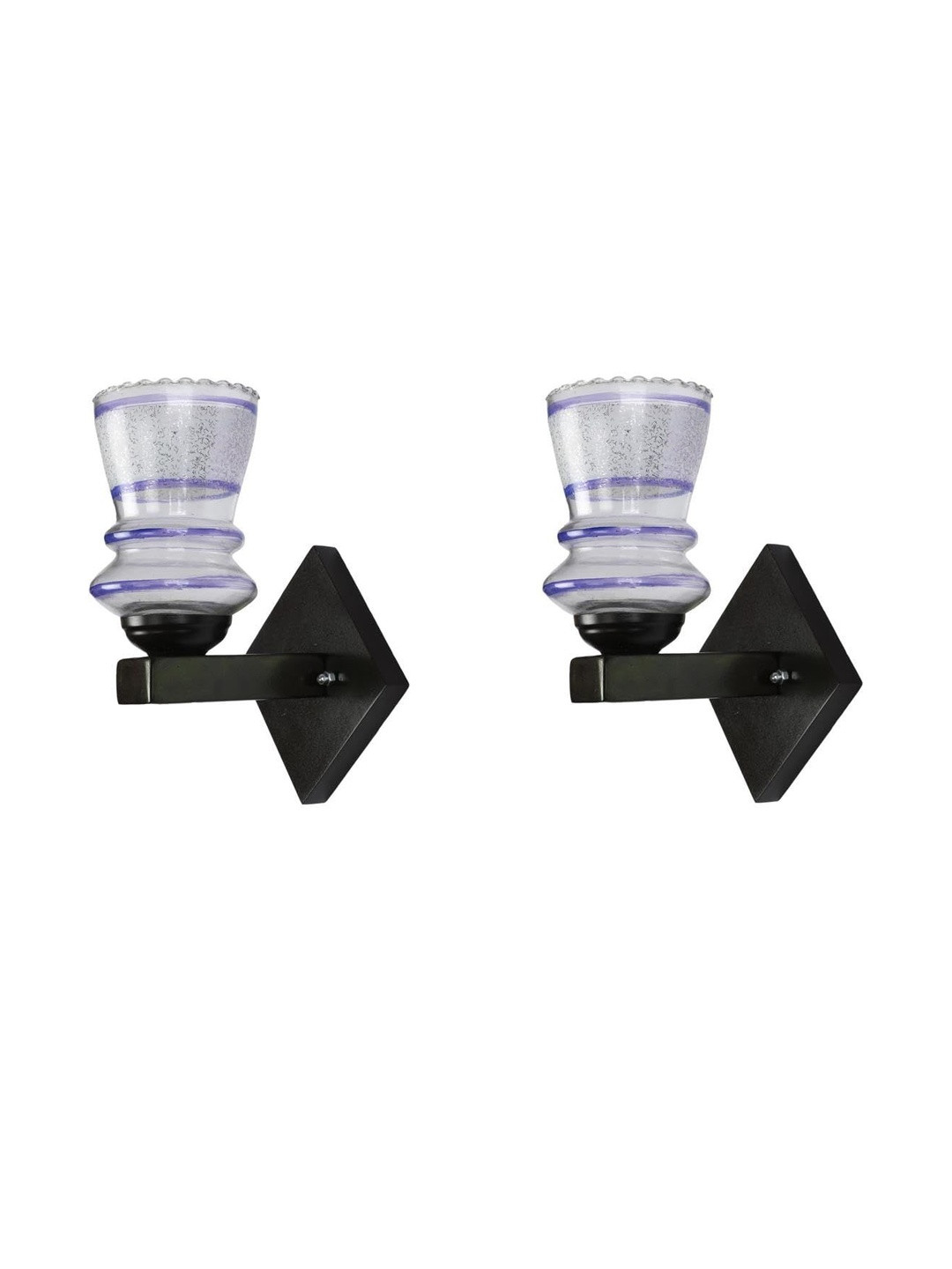 1ST TIME Unisex Glass Traditional Cylinder Shaped Stylish Wall & Night Lamps