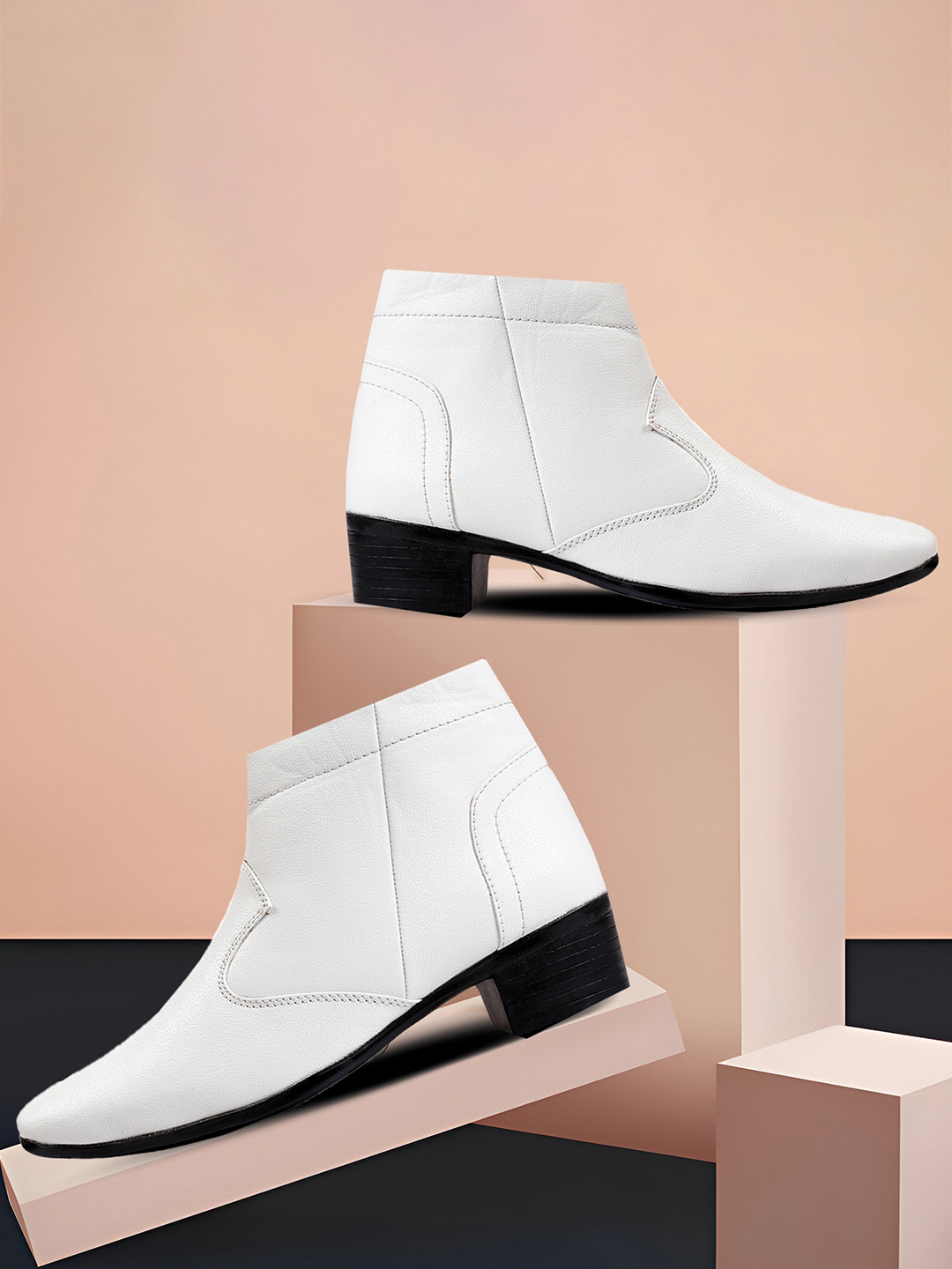 Bxxy Men Height Increasing Regular Formal Boots