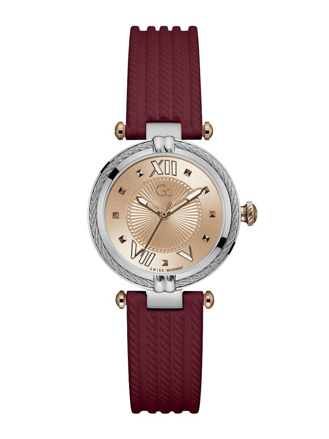 GC CableChic Women Brass Round Dial & Straps Analogue Watch Z24005L3MF