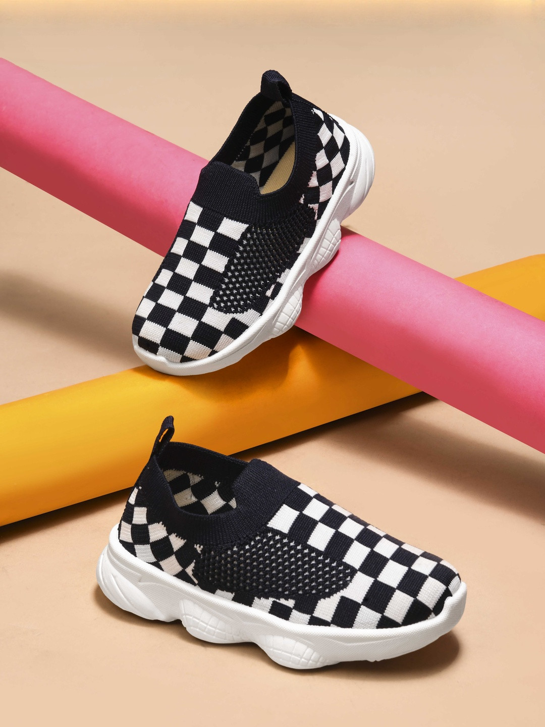 Trusted toes Unisex Kids Printed Slip-On Sneakers