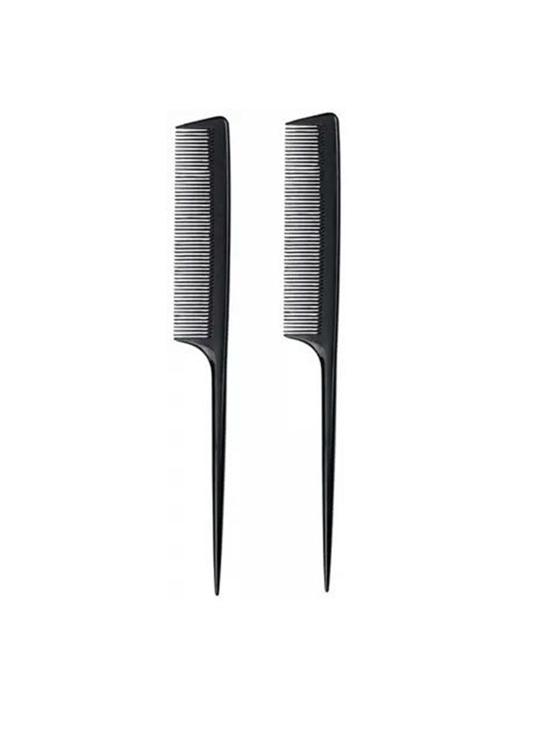 Stylewell Set Of 2 Thin Tail Barber Comb - 06600 - Black