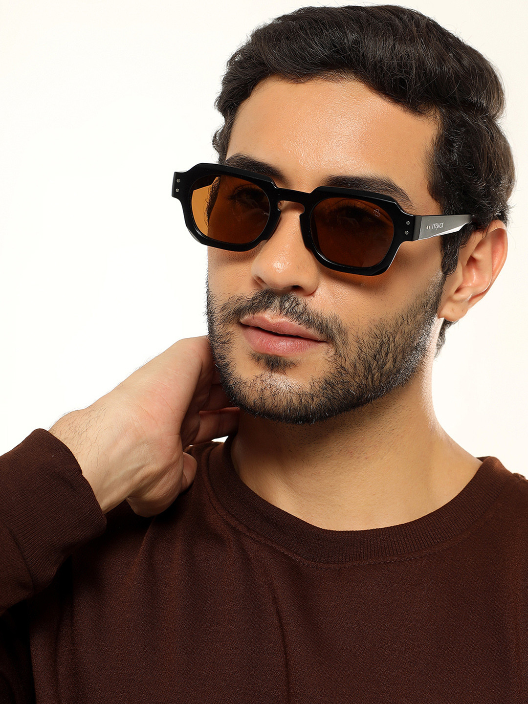 Eyejack by Voyage Unisex Round Sunglasses with UV Protected Lens 3717CL992