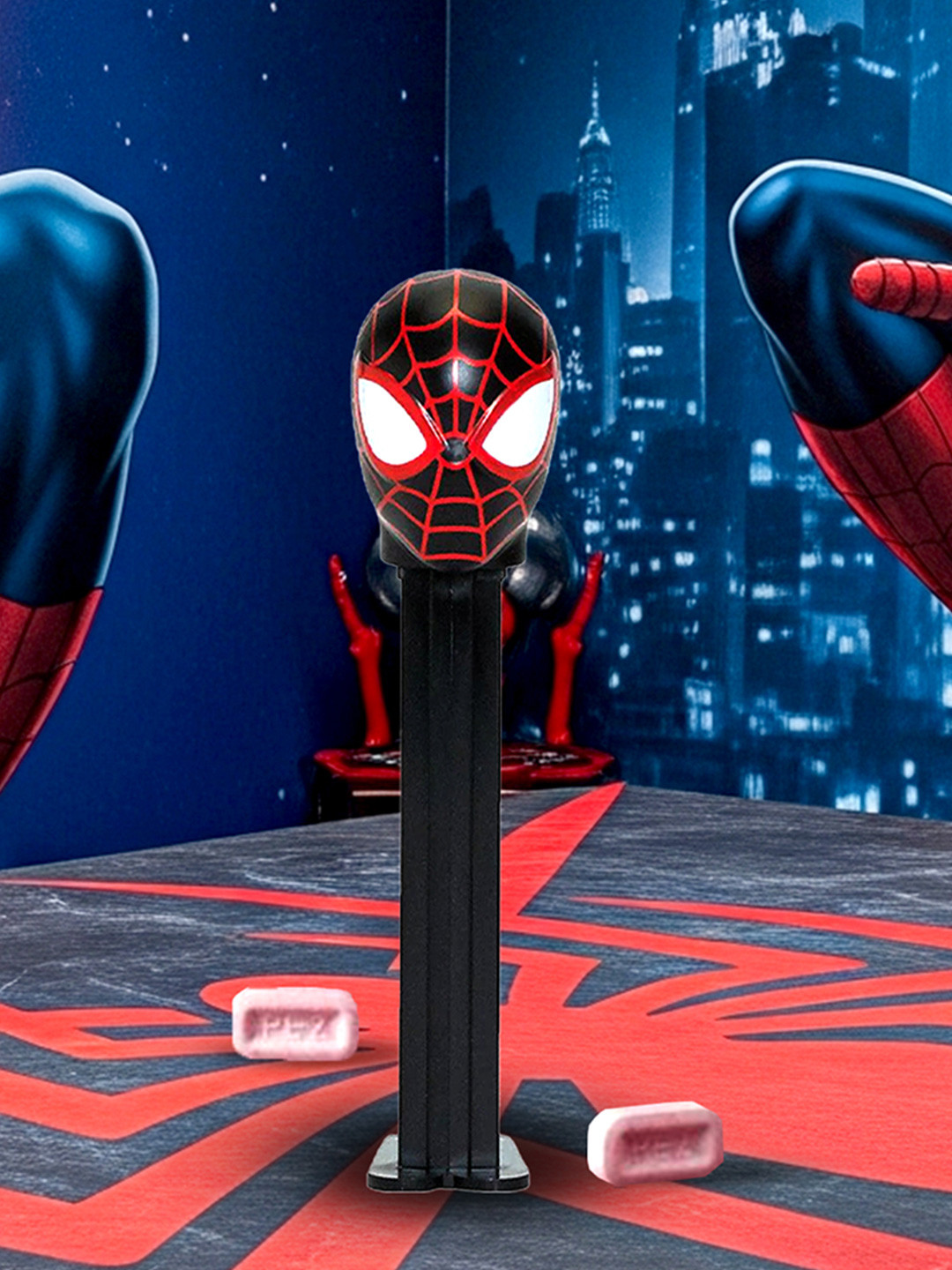 PEZ Kids Miles Morales Spiderman Candy 17gm