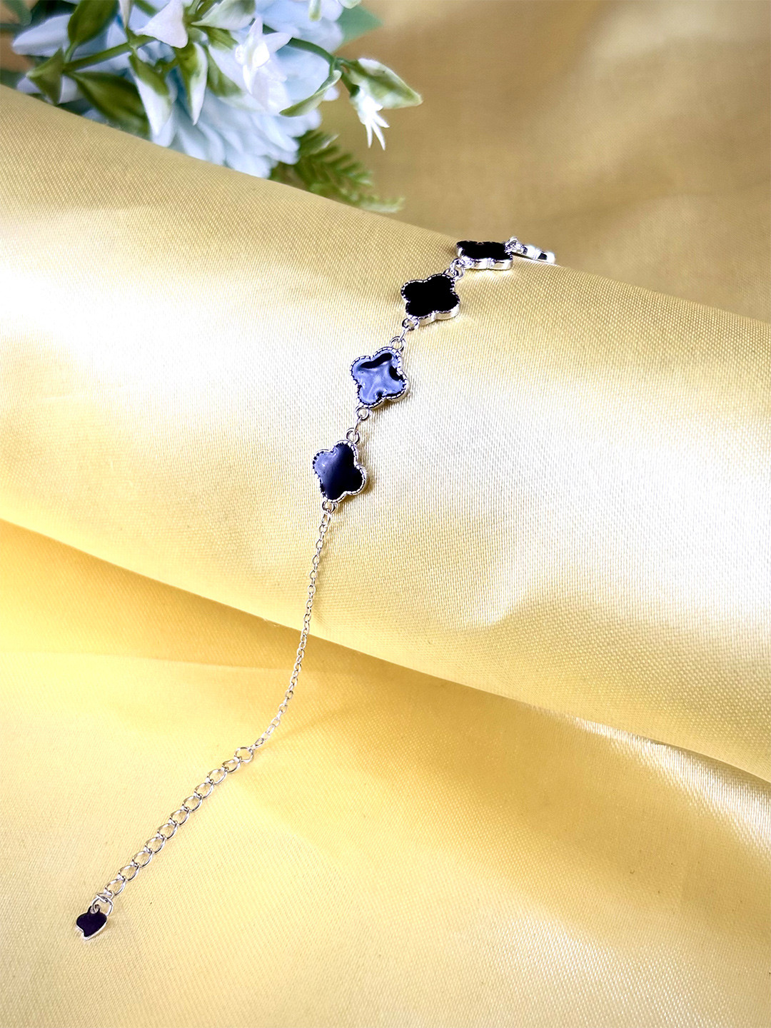 Dab 925 Sterling Silver Link Bracelet