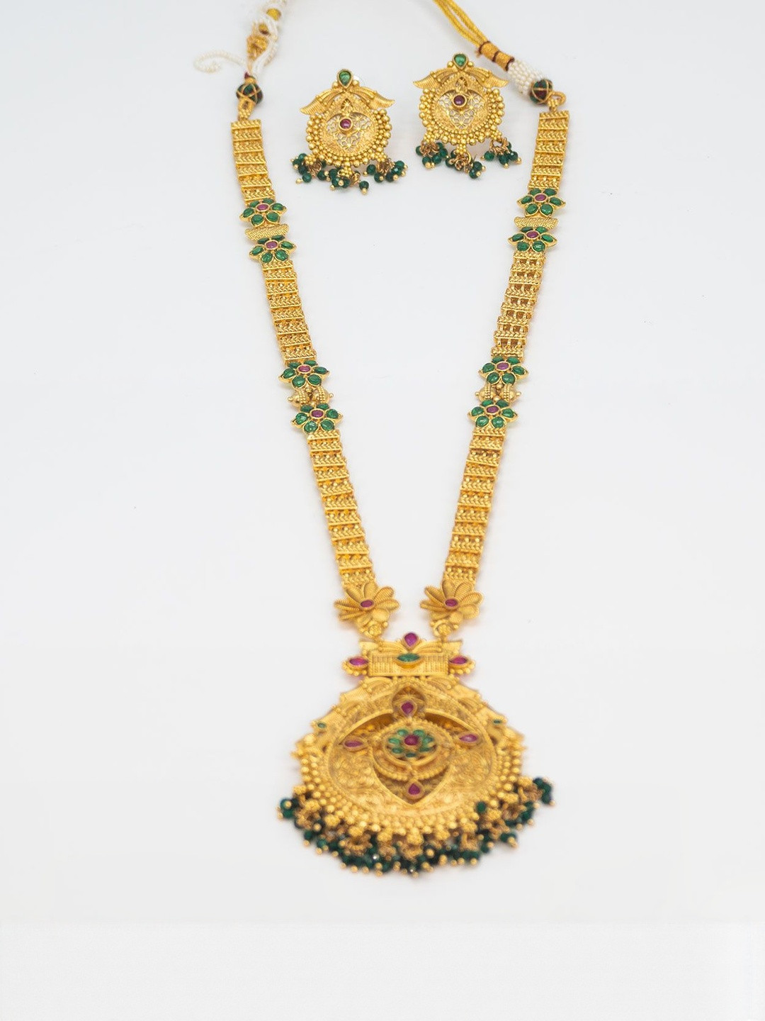 festivjewelleryze Gold-Plated Long Nacklace Set