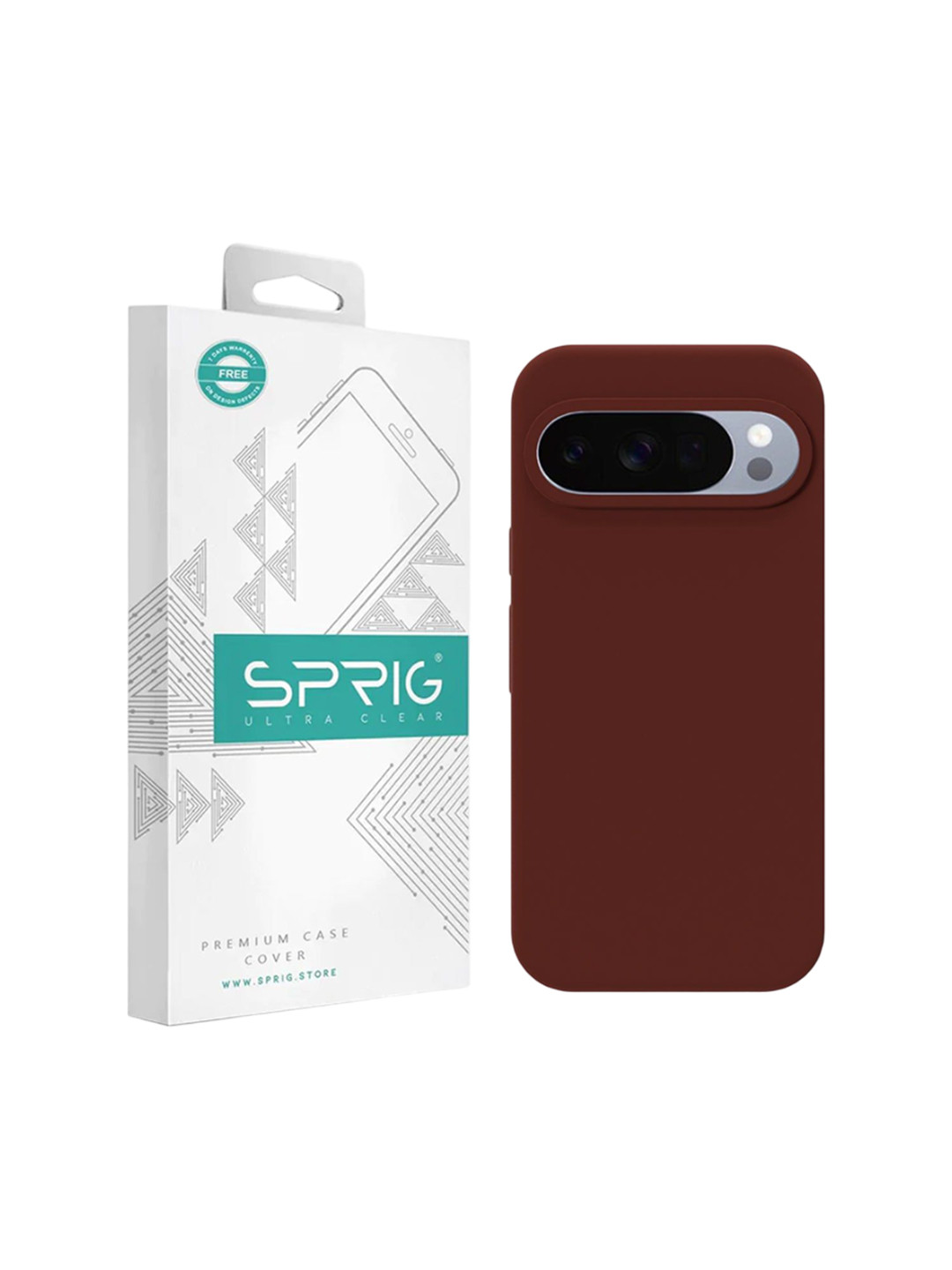 SPRIG Impact Resistant Shock Proof Silicone Google Pixel 10 Pro Back Case