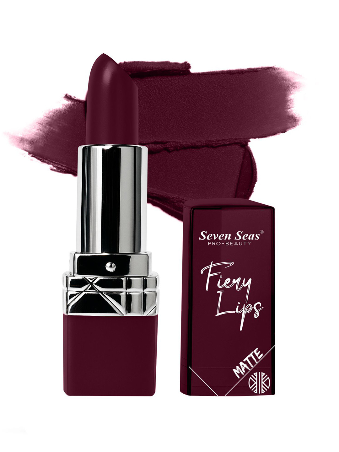Seven Seas Fiery Lips Matte Lipstick - 3.5 g - Rose 2-303