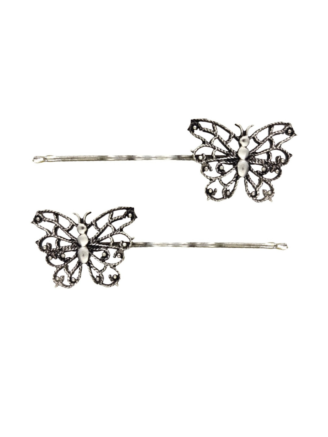 FURE Women Set of 2 Butterfly Bobby Pins