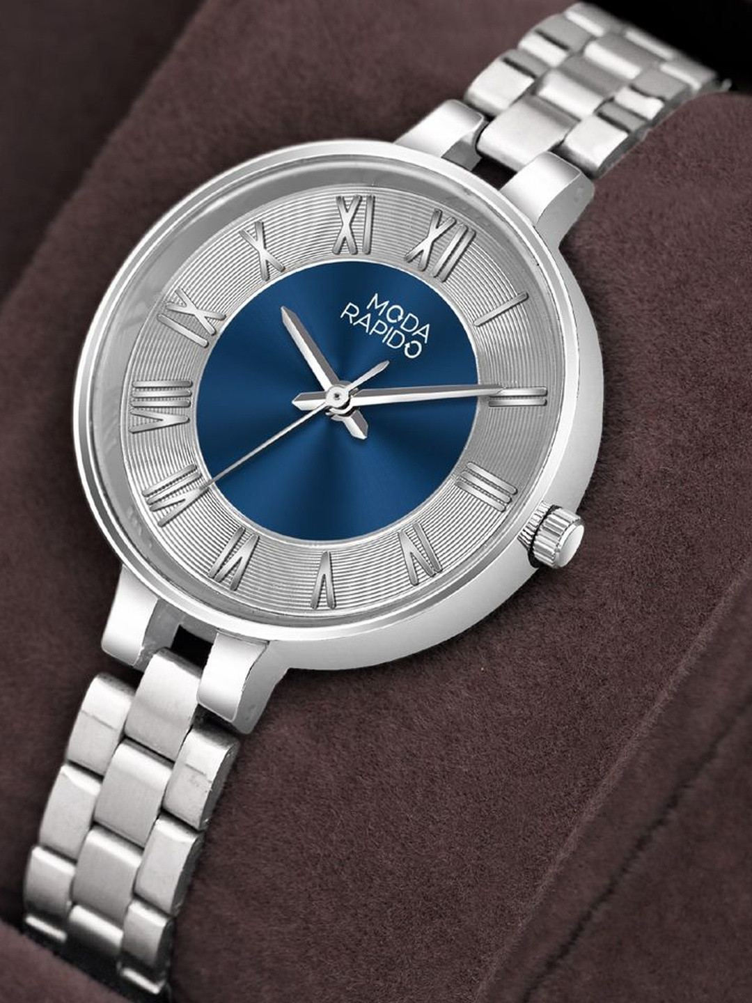 Moda Rapido Women Blue Dial & Stainless Steel Straps Analogue Watch MRW-4100-BLUE