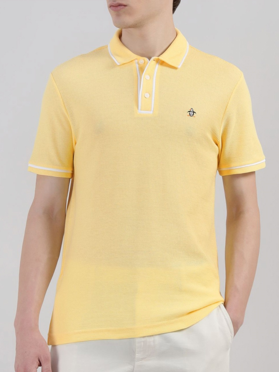Original Penguin Polo Collar Organic Cotton T-shirt