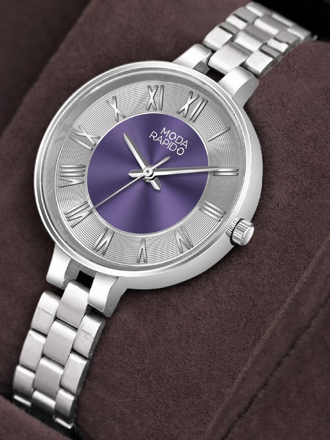 Moda Rapido Women Dial & Stainless Steel Straps Analogue Watch MRW-4100-PURPLE