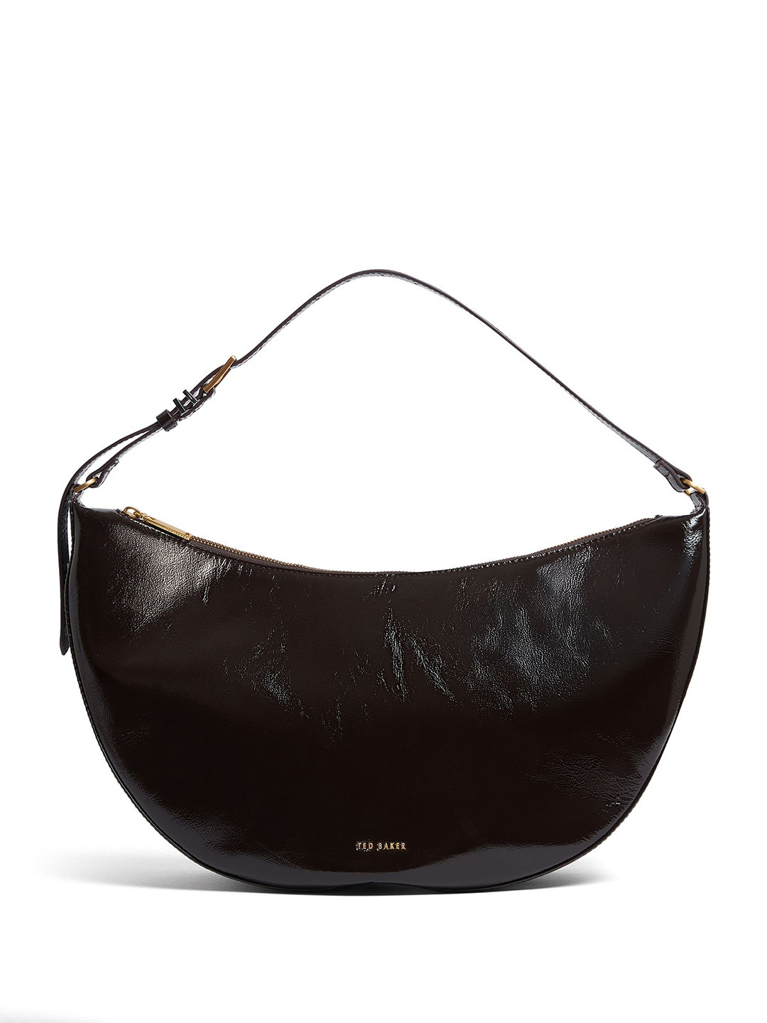 Ted Baker Women Solid Half Moon Shoulder Bag