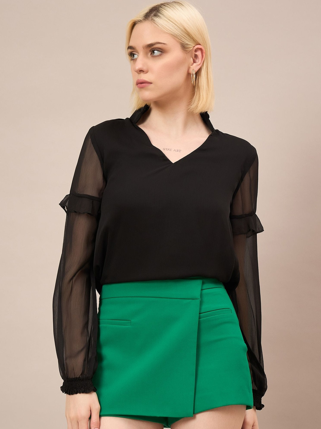 Roadster Ruffles Top