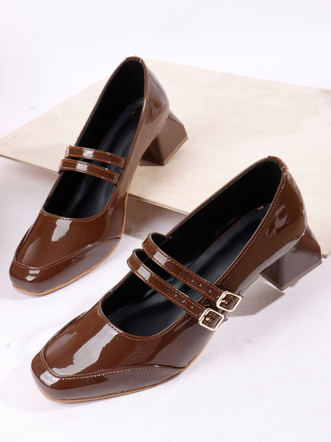TRYME Women Block Pumps