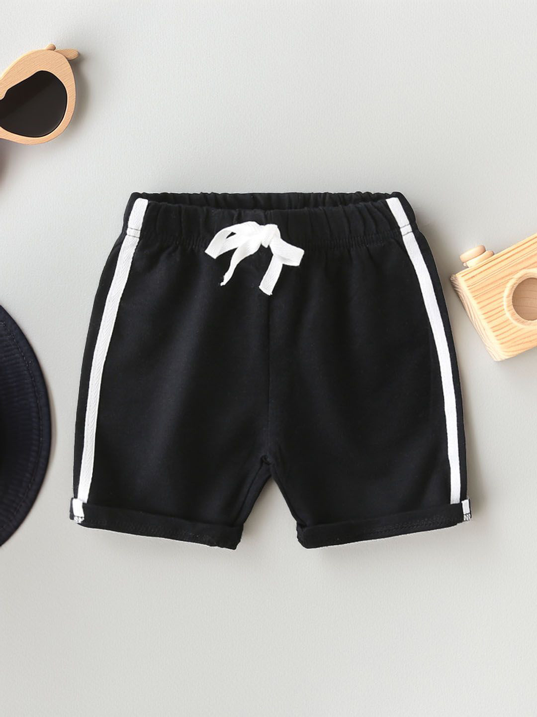 Xsole Boys Striped Shorts