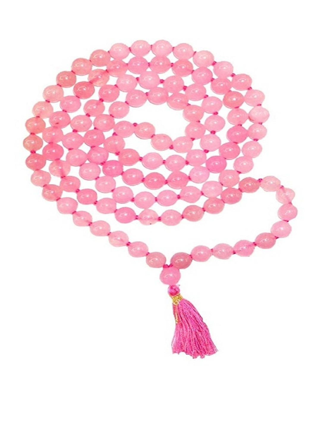 Numeroastro Unisex Rose Quartz Handcrafted Chain