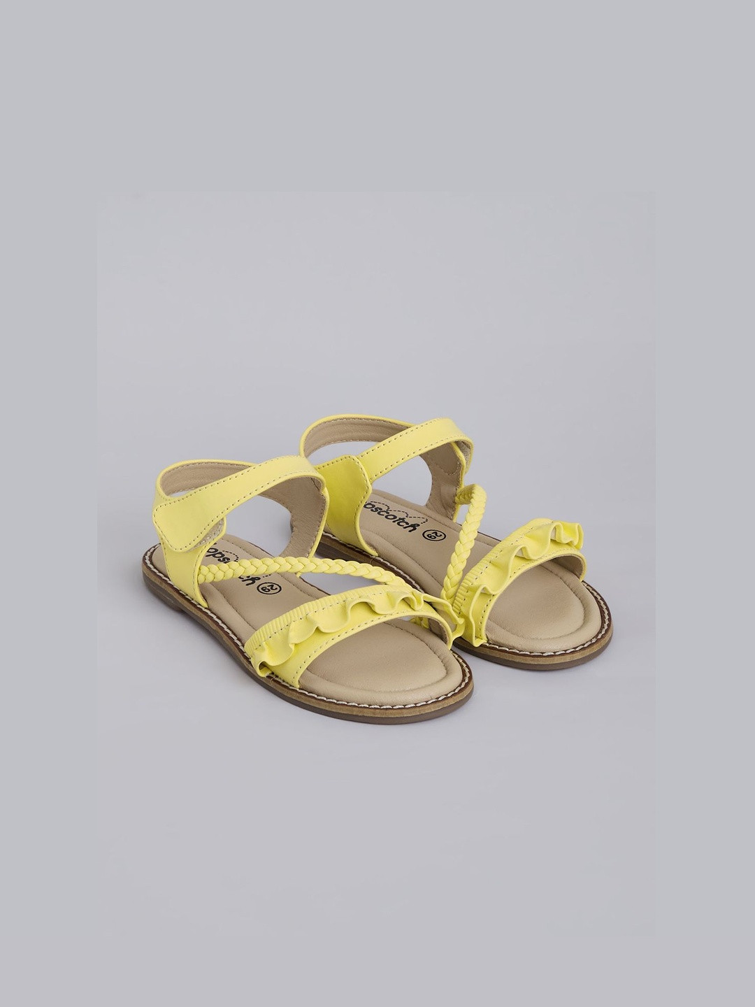 Hopscotch Girls Fisherman Braided Sandals