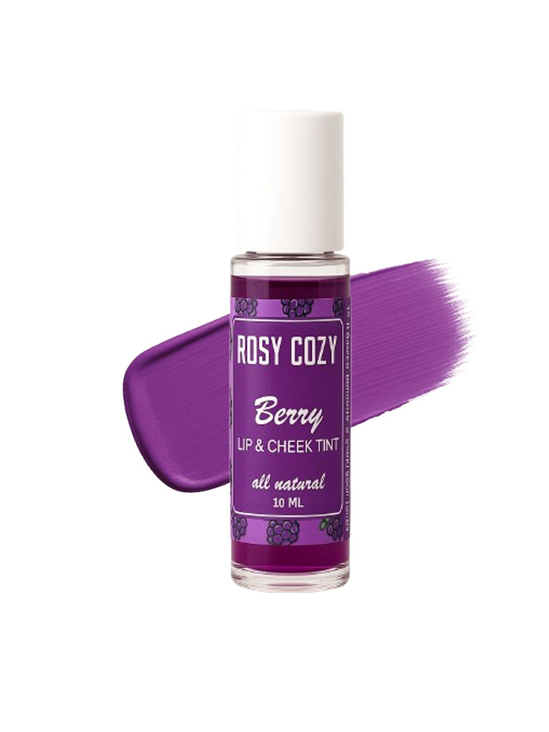 GLOW WORLD Lip & Cheek Tint With Vitamin E - 10 ml - Berry