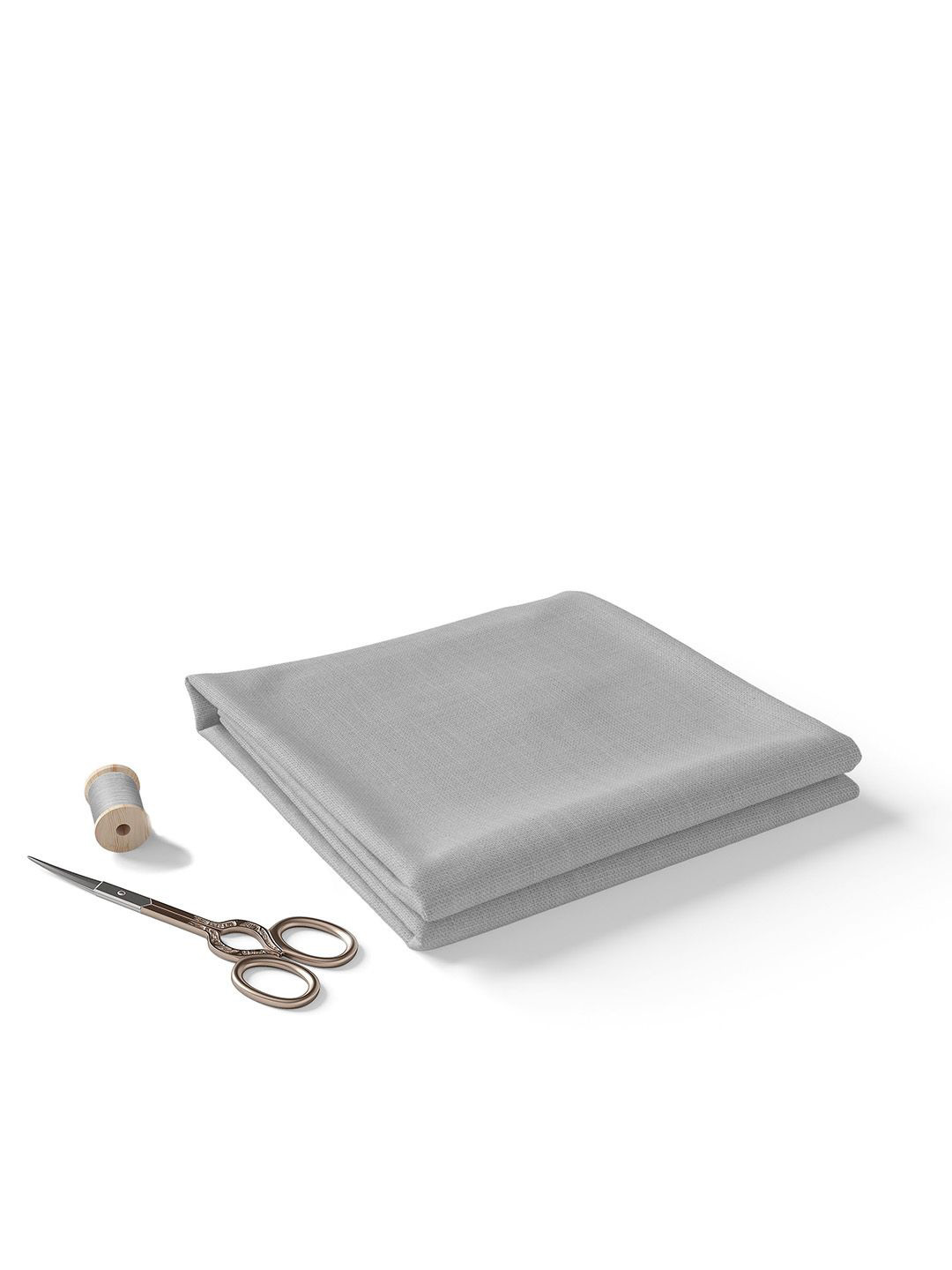 Bigreams Men Solid Suit Stretchable Cotton Linen Clothing Fabric