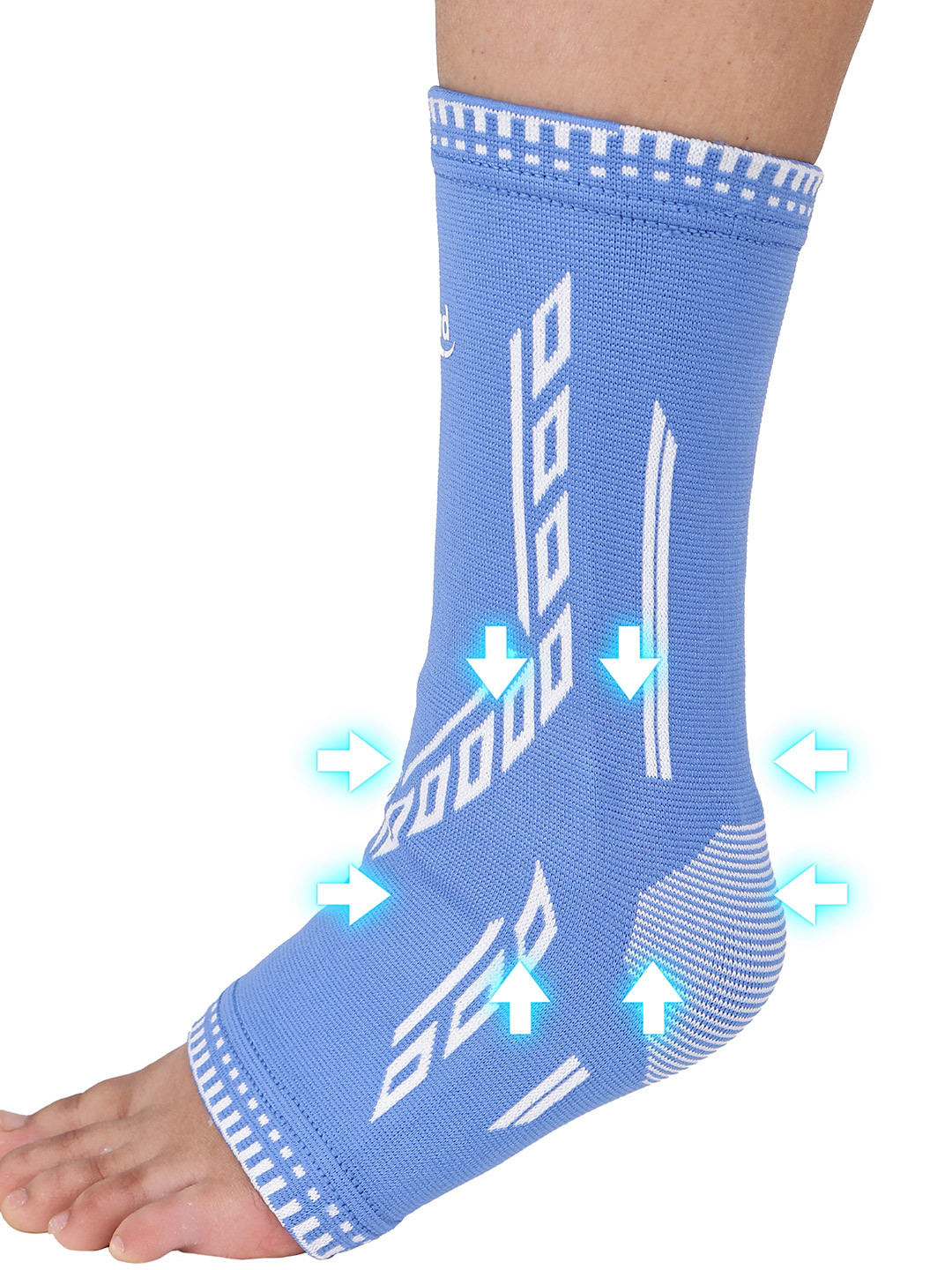 Leeford Blue Swelling & Injuries Prevention Joint & Ankles Stabilizing Ankle Support
