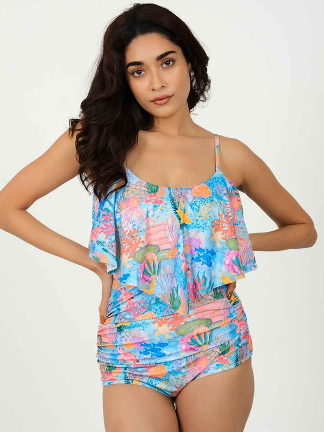 Suman Nathwani Women Printed Bikini Set