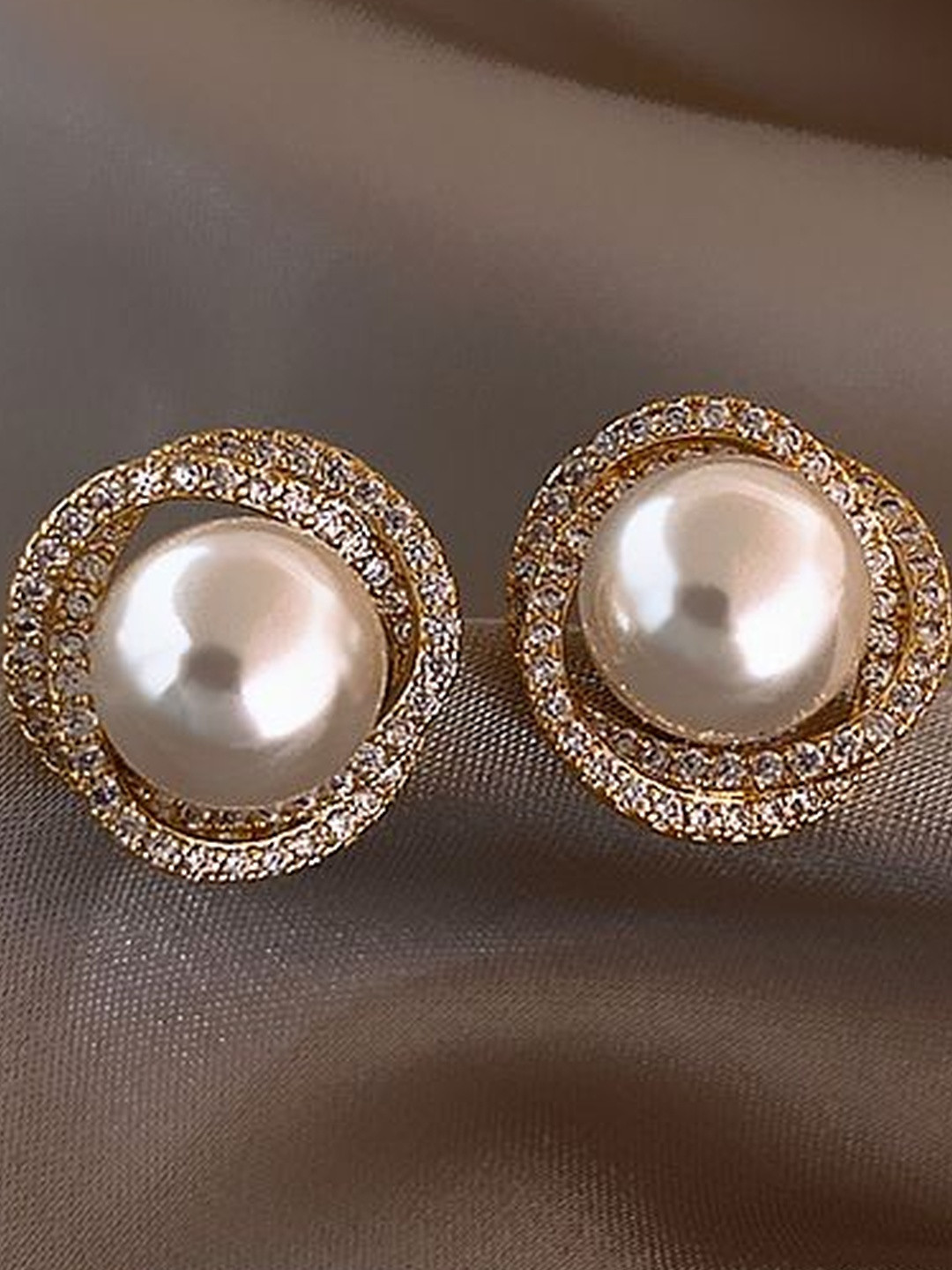 Celestique Women Circular Studs Earrings