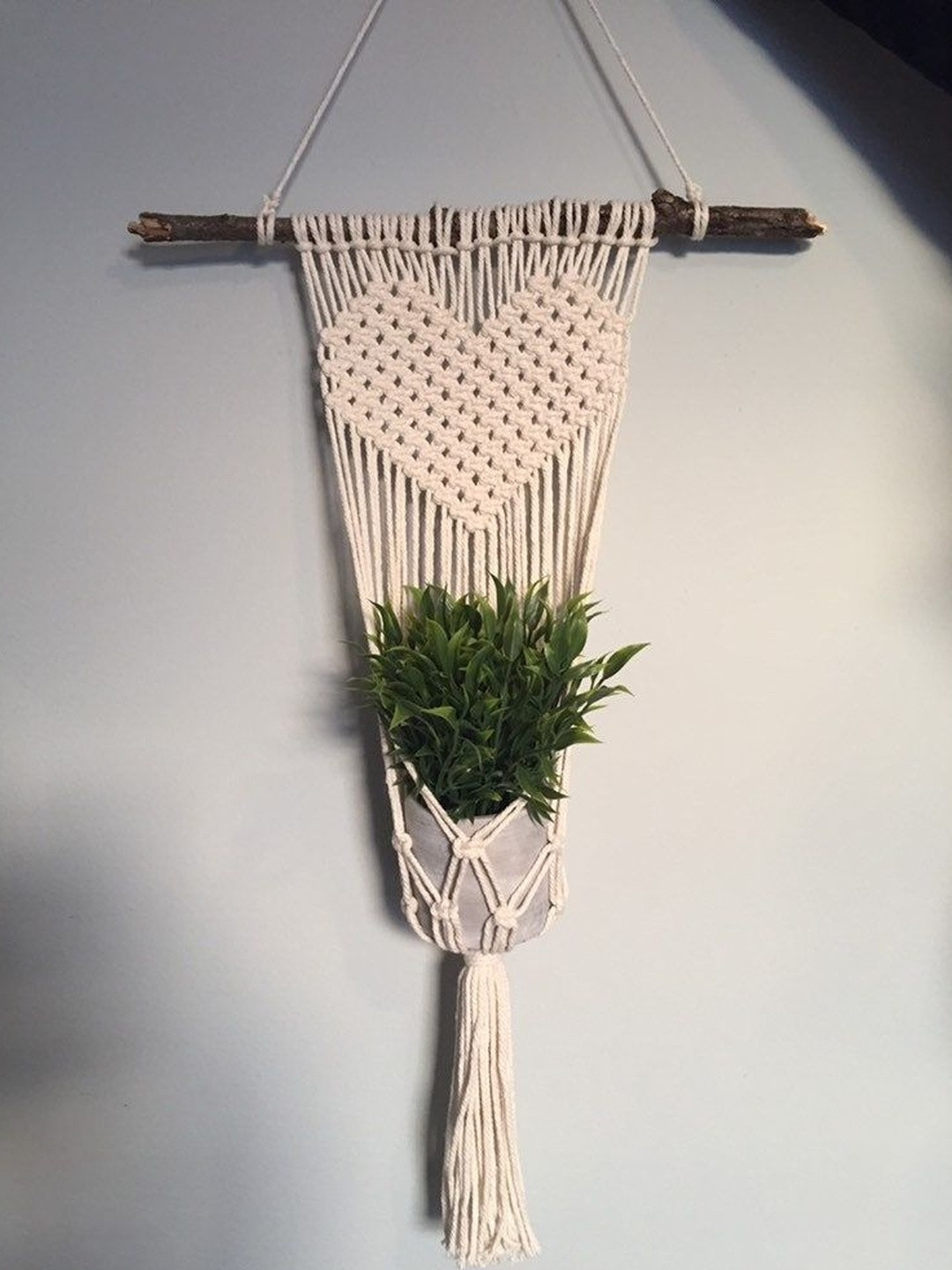 Aain White Floral Wall Decor