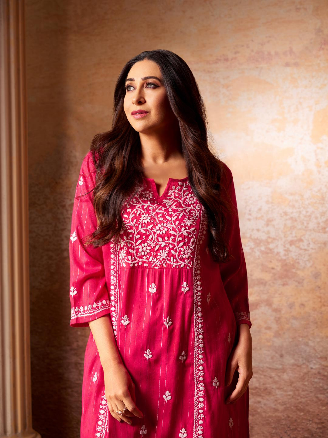 House of Chikankari Women Long Kurta
