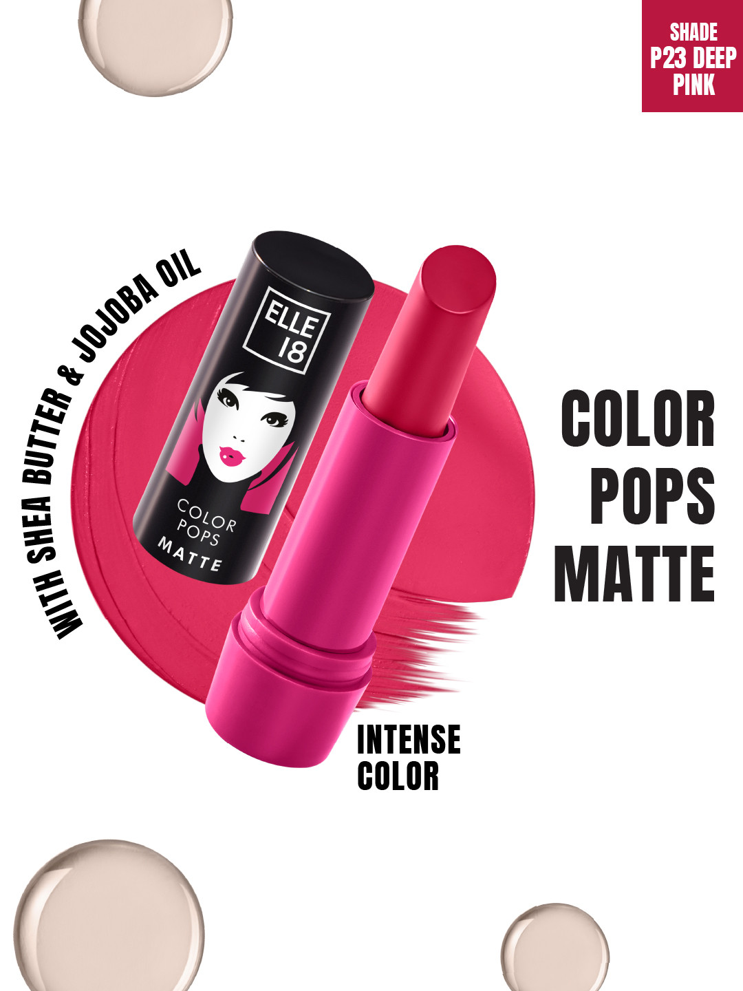 ELLE 18 Color Pop Matte Lip Color - Code Red