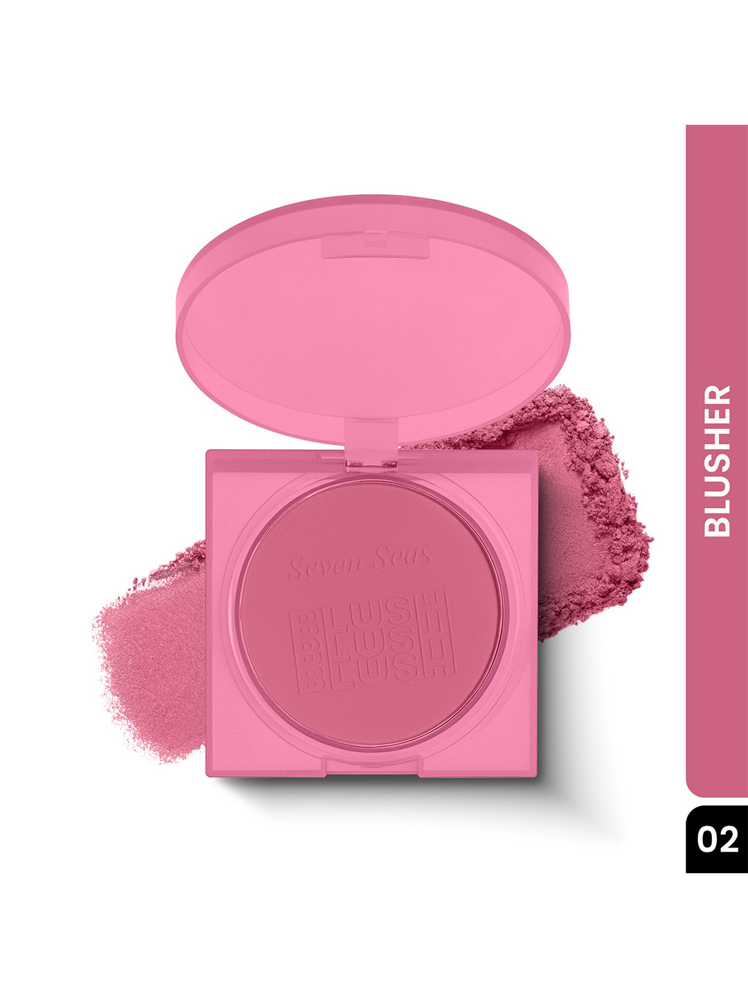 Seven Seas Blush Blush Blusher Eyeshadow -11.5 g - Shade - 02