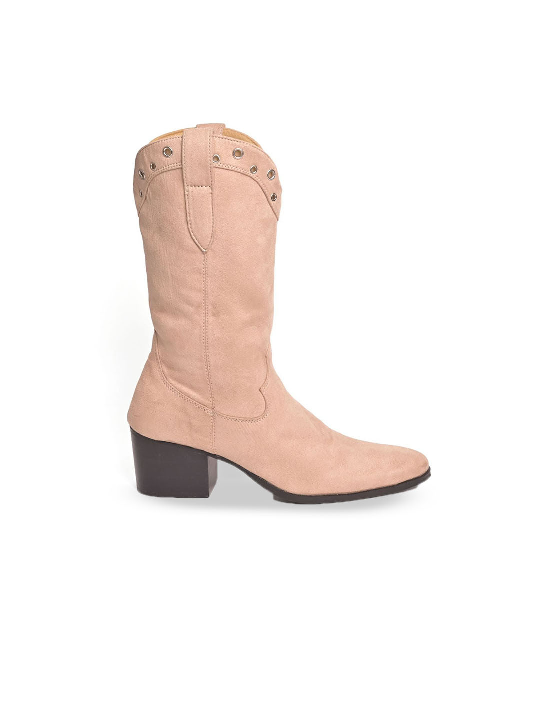 MyMy footwear TEXAS Women Casual Block-Heeled Cowboy Boots