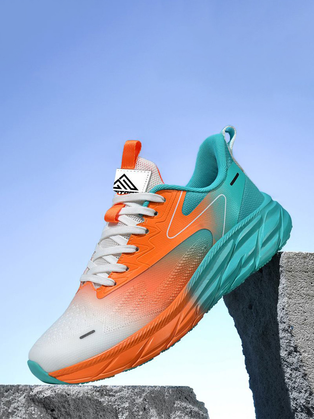 GRITPRO Gritpro Sunset Surge Men Colourblocked Sneakers