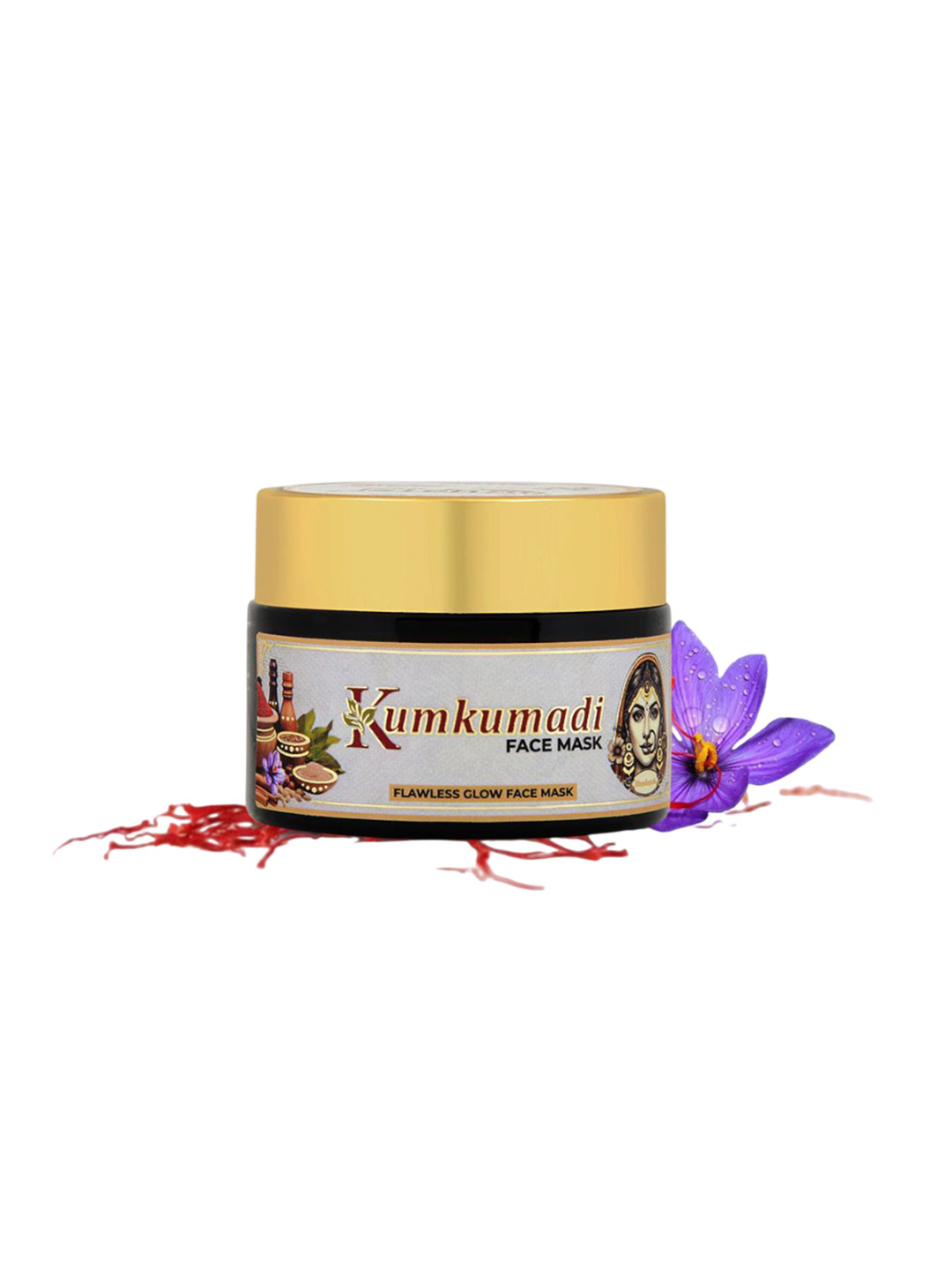 VEDPURAN Kumkumadi Face Mask For Glowing Skin & Even Tone - 50 g