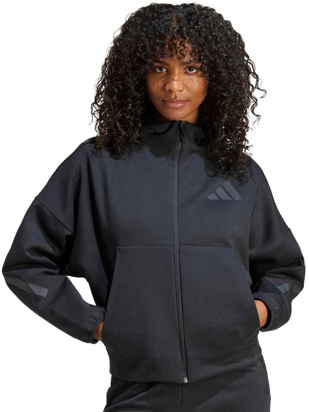 ADIDAS Zero Negative Energy Full Zip Hooded Jacket