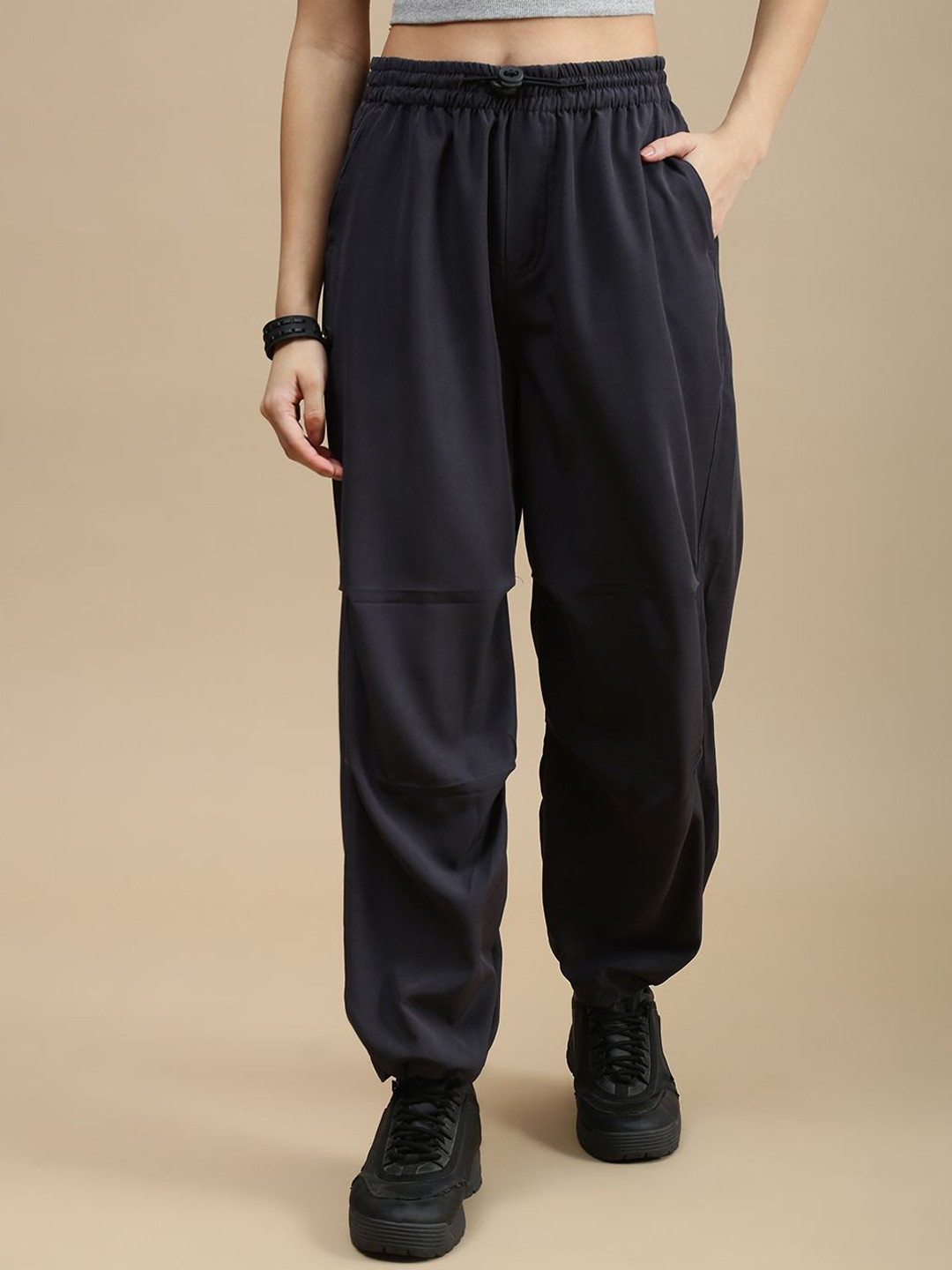 De Moza Women Relaxed Fit Joggers Track Pants
